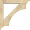 Ekena Millwork Westlake Traditional Rough Sawn Bracket w/ Offset Brace, Douglas Fir, 6"W x 34"D x 34"H BKT0604X34X34WTL01RDF - alternate 3